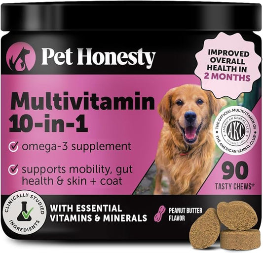 Better Health, Happier Dogs: Why Multivitamins Matter for Your Pup