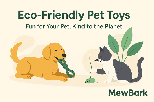 Eco-Friendly Pet Toys – Fun for Your Pet, Kind to the Planet