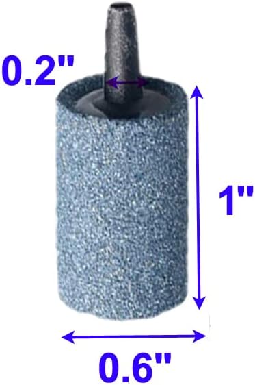 AQUANEAT 14Feet Aquarium Airline Tubing, Standard 3/16" Tubing, Air Pump Accessories,with Air Stones, Check Valves, Suction Cups and Connectors (Black)