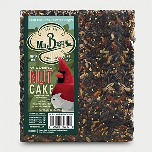 12-Pack of Mr. Bird WildBird Nut Cake XL Wild Bird Seed Cake 1 lb. 12 oz.