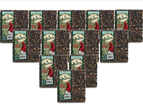 12-Pack of Mr. Bird WildBird Nut Cake XL Wild Bird Seed Cake 1 lb. 12 oz.