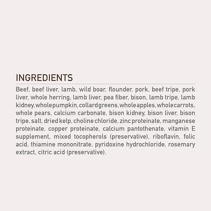 ORIJEN Grain Free High Protein Freeze Dried Dog Food & Topper Regional Red Recipe 6oz Bag