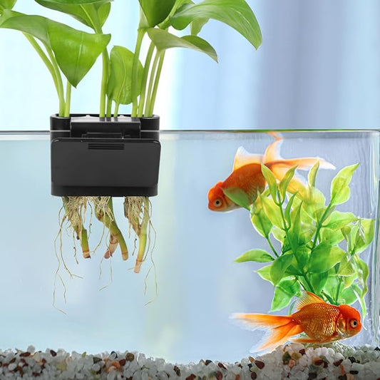 4Pcs 3 Holes Upgraded Aquatic Plant Cup Aquarium Plant Holder for Tank, Hanging Aquarium Plant Holder, Aquarium Aquatic Plant Cultivation, Aquarium Plant Decoration.