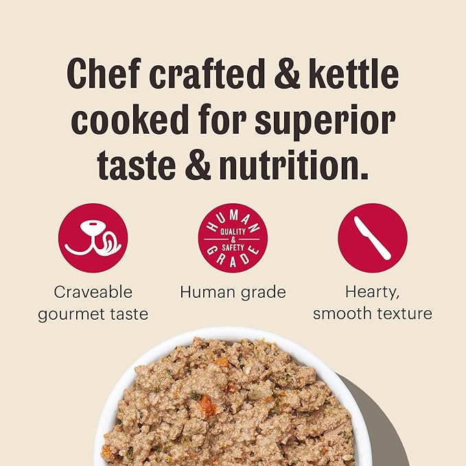 The Honest Kitchen Butcher Block Pâté: Chicken & Super Greens Wet Dog Food, 10.5 oz (Pack of 6)