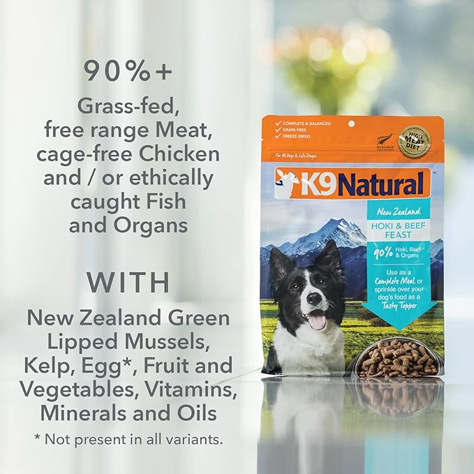 K9 Natural Grain-Free Freeze-Dried Dog Food Chicken 1.1lb