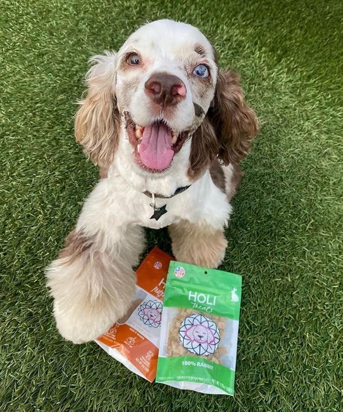 HOLI Lamb Liver Dog Food Topper - Single Ingredient, Human-Grade - Freeze Dried Dog Food Toppers and Flavor Enhancer for Picky Dogs – Grain Free – 100% All Natural - 8oz