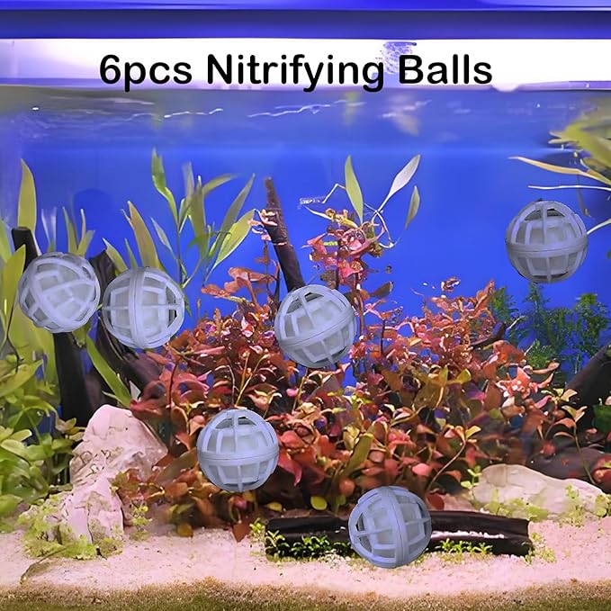 10 pcs Turtle Feeder Accessory Square Turtle Feeding Ring with Suction Cup Nitrifying Balls Tortoise Ball Toy Tortoise Aquatic Toys Fish Goldfish Guppy Koi Puffer Food Holder Tank Floating Feeder