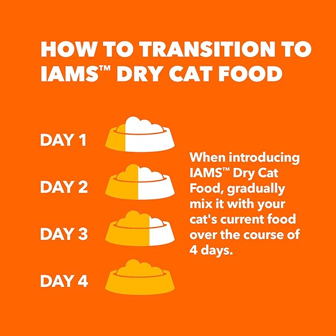 IAMS Proactive Health Indoor Weight Control & Hairball Care Adult Dry Cat Food, Salmon Recipe, 7 lb. Bag