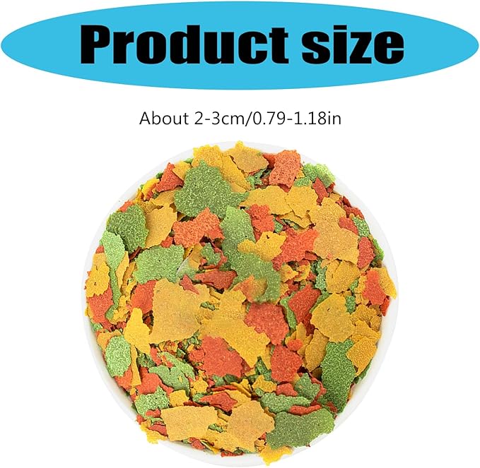 Tropical Fish Feed 400ml Fish Feed Small Ornamental Fish Feed Aquarium Fish Feed Seedling Growth Food Nutritionally Balanced
