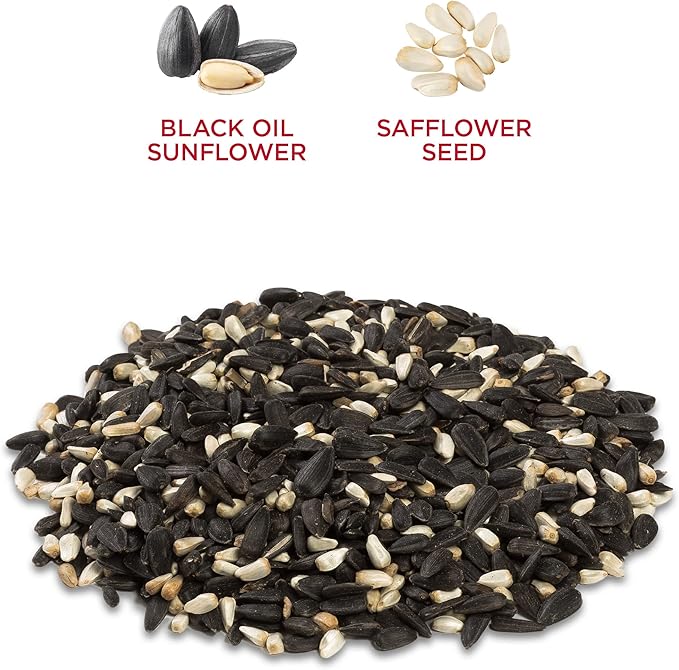 Audubon Park Cardinal Blend Wild Bird Food, Cardinal Bird Seed for Outside Feeders, 4-Pound Bag