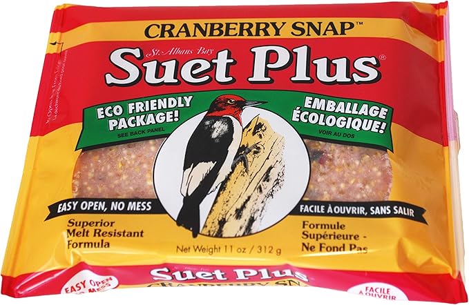 Wildlife Sciences Suet Cake Packs (Cranberry Snap)