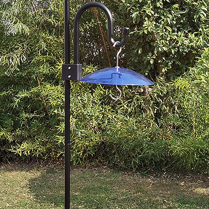 8" Mini Rain Cover for Bird Feeder/House - Blue Small Protective Dome Guard Against Rain/Snow/Sun - Dia. 20CM