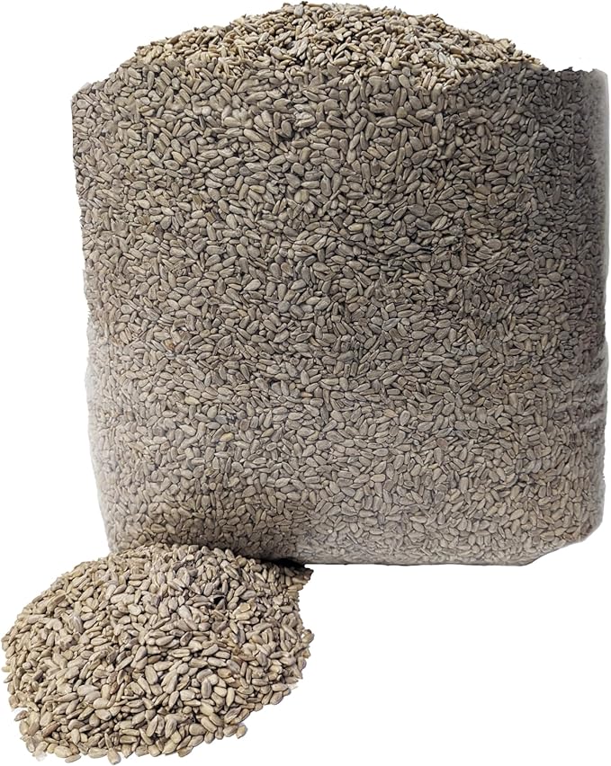 Wildlife Sunflower Hearts & Chips for Bird Feeding and Wildlife Bird attracting, Non-GMO and USA Grown, 25 lbs