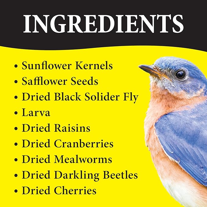 Wild Delight 099127 Bugs N' Berries Wild Bird Food, 4.5 lb