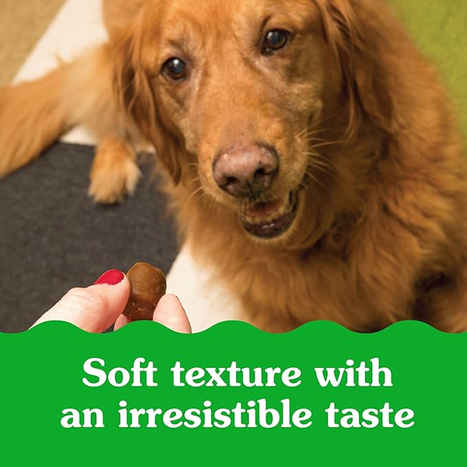 Greenies Pill Pockets for Dogs Large Size, Soft Dog Treats, with Real Peanut Butter, 7.9 oz. Pouch (30 Treats)