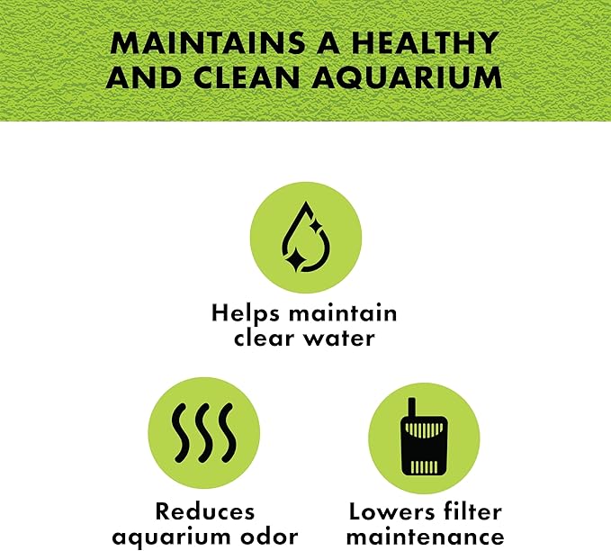 Zilla Pet Turtle Pure, Water Care, Removes Sludge for a Balanced Aquatic Environment, Treats up to 10 Gallons