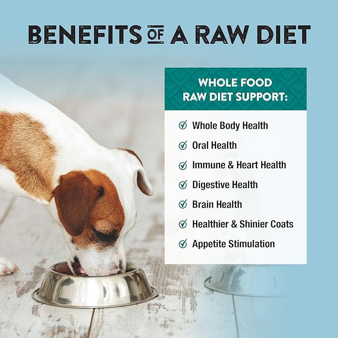 Northwest Naturals Freeze-Dried Chicken Dog Food - Bite-Sized Nuggets - Grain-Free, High-Protein, Raw Diet, Human-Grade Ingredients, All Natural, Healthy & Nutritious, Proudly Made in USA, 25 Oz