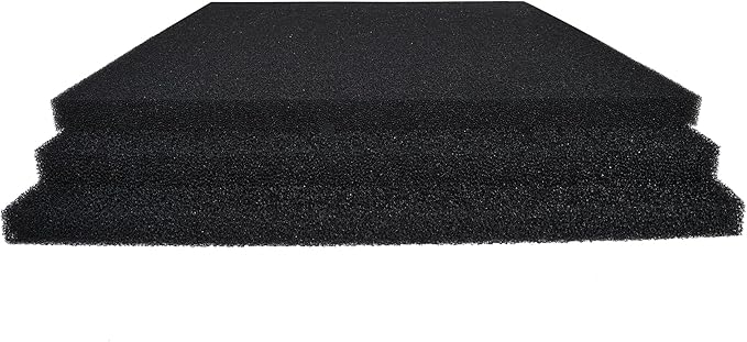 ALEGI Aquarium Sponge Filter Pad, Bio Filter Media Foam Sponges, Cut-to-Size Foam for Fish Tank (20"x20"x1" (20PPI))