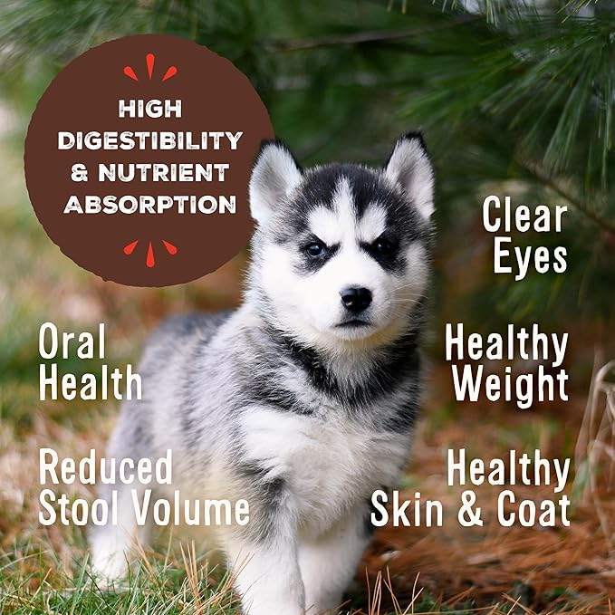 Primal Freeze Dried Puppy Dog Food, Pronto Mini Nuggets; Scoop & Serve, Complete & Balanced Meal; Also Use As Topper or Treat; Premium, Healthy, Grain Free, High Protein Raw Dog Food (7 oz)