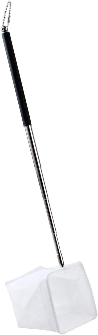 AQUANEAT Small Fish Tank Shrimp Net, Aquarium Debris Cleaning Tools, with Extendable Handle