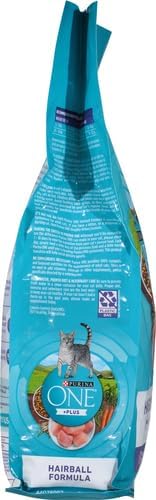 Purina ONE Natural Cat Food for Hairball Control, +PLUS Hairball Formula - 3.5 lb. Bag