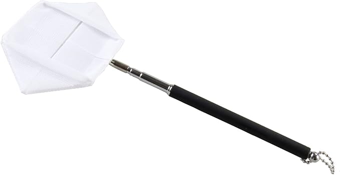 AQUANEAT Small Fish Tank Shrimp Net, Aquarium Debris Cleaning Tools, with Extendable Handle