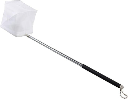 AQUANEAT Small Fish Tank Shrimp Net, Aquarium Debris Cleaning Tools, with Extendable Handle