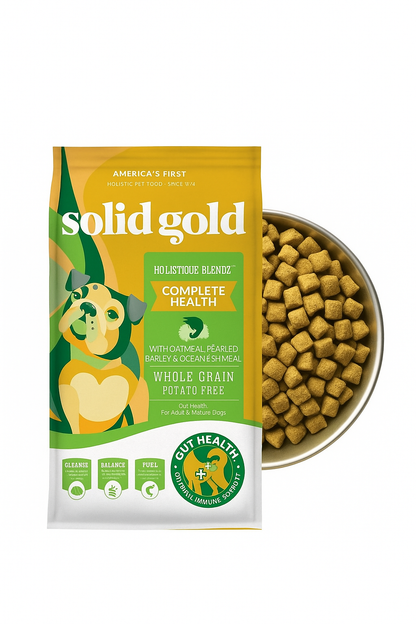[Solid Gold] Whole Grains, Oatmeal, Pearled Barley, & Fish