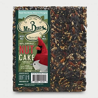 12-Pack of Mr. Bird WildBird Nut Cake XL Wild Bird Seed Cake 1 lb. 12 oz.