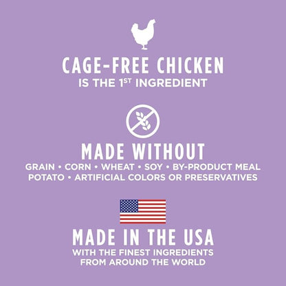 Instinct Original Kitten Dry Cat Food, Raw Coated Kibble, High Protein, Grain Free Recipe - Real Chicken, 4.5 lb. Bag