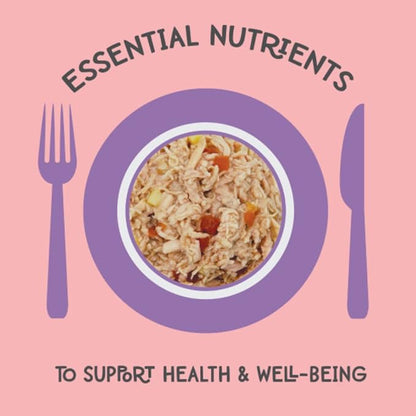 LOVE, NALA - FLAKED Chicken Variety Pack - 24 Pack - Natural Adult Cat Wet Food - Grain Free, Non-GMO, Lean Protein, Omega 3, Digestive Fiber, Added Minerals & Vitamins