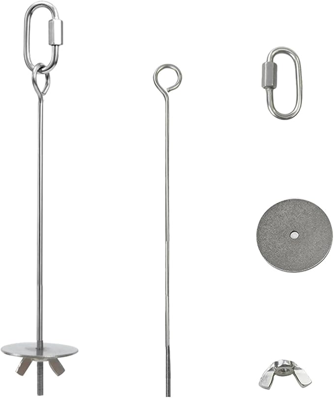 2pcs Hanging Bird Treat Skewer Parrot Fruit Feeder with Washer, 9 Inch Stainless Steel Bird Food Holder Parrot Fruit Food Skewer Parakeet Treat Holder Feeder for Parakeet Conure, LXLVOUEG