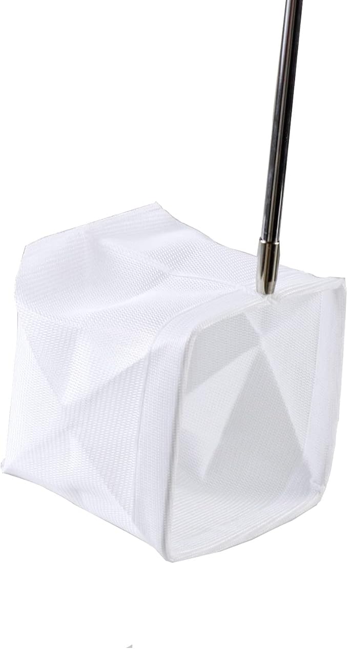 AQUANEAT Small Fish Tank Shrimp Net, Aquarium Debris Cleaning Tools, with Extendable Handle