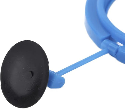 Aquarium Feeding Ring, Plastic Fish Feed Circle, Fishes Floating Food Feeder, Round Shape Fish Feeding Ring with Black Suction Cup Fish Feeder Automatic Feeder for Guppy