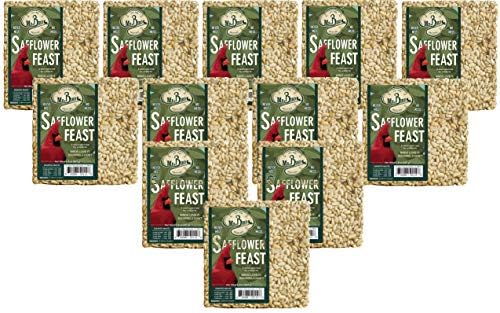 12-Pack of Mr. Bird Safflower Feast Small Wild Bird Seed Cake 8 oz.