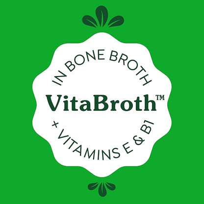 Greenies Smart Topper High Protein Wet Mix-in for Dogs, Beef, Peas & Carrots Recipe in Vitabroth Broth - Bone Broth + Vitamins E & B1, 10 Count