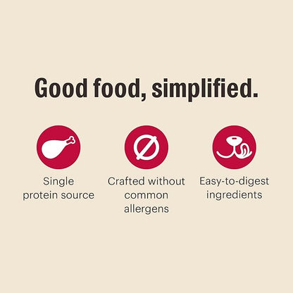 The Honest Kitchen Dehydrated Limited Ingredient Turkey Dog Food, 4 lb Box