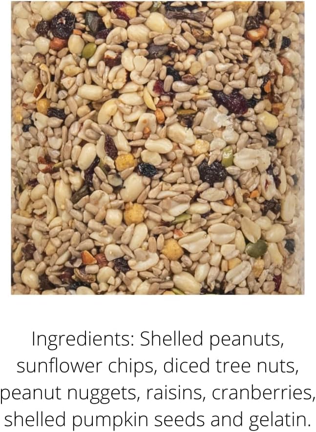 6-Pack JCs Wildlife Woodpecker Blend Bird Seed Large Cylinder, 5 lb