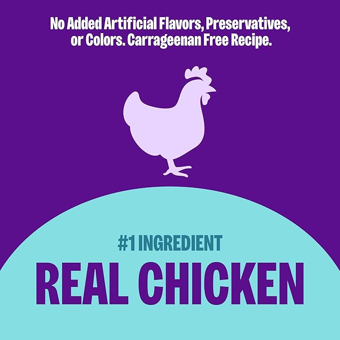 Wellness Appetizing Entrées Shredded, Adult Wet Cat Food, Natural, Protein-Rich, Grain-Free, 2.8 Ounce Pouch, 8 Pack, (Chicken & Egg Recipe)
