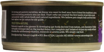 Natures Logic NL00106 Rabbit Feast Canned Feline Food, One Size