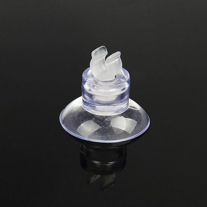 Aquarium Air Pump Splitter 7 in 1 Set 2-Way Air Flow Control Lever Valve & 2 Non-Return Check Valves & 4 Suction Cups for Fish Tank Airline Air Tube Hose