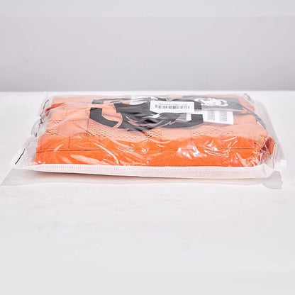 OneTigris No Pull Tactical Dog Harness for Large Dog, Mesh Design Breathable Service Dog Vest with Handle, Military Dog Vest Harness with Molle Panels for Walking Hiking Training (Orange, Large)