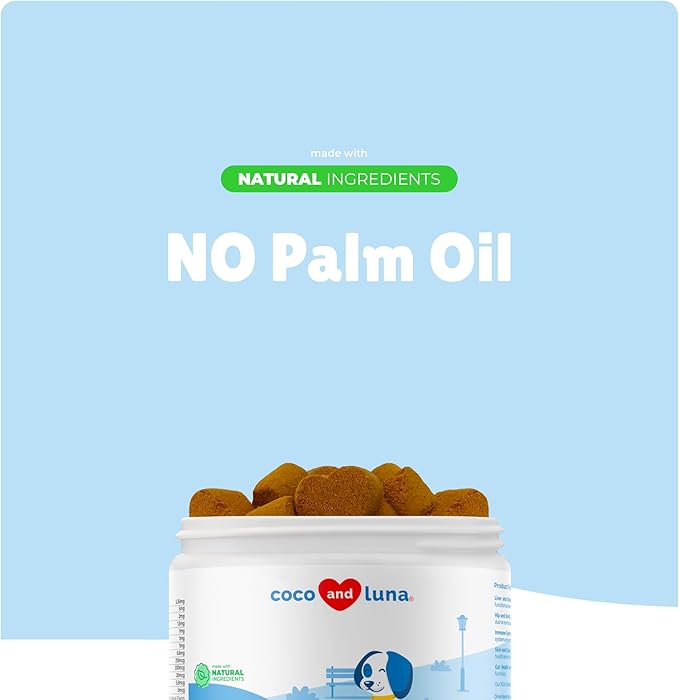 Multivitamin for Dogs - Glucosamine Chondroitin for Joint Support + Digestive Enzymes & Probiotics - Cod Liver Oil & Vitamins with Coq10 for Skin & Heart Health, Gut & Immune Support