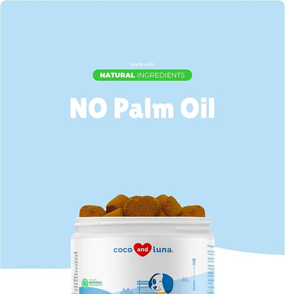 Multivitamin for Dogs - Glucosamine Chondroitin for Joint Support + Digestive Enzymes & Probiotics - Cod Liver Oil & Vitamins with Coq10 for Skin & Heart Health, Gut & Immune Support