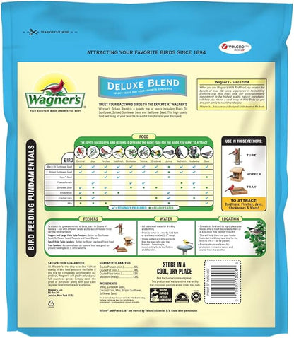 Wagner's 13008 Deluxe Wild Bird Food, 10 lb Bag