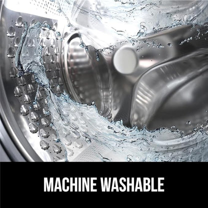 GORILLA GRIP Waterproof Dog Blanket, 68x82 Couch Cover for Dogs Washable, Protects Sofa, Furniture, Crate, Car, RV Essentials Pet Supplies, Tear and Slip Resistant Leakproof Cushion Cover, Light Gray