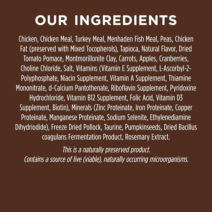 Instinct Original Dry Cat Food, Raw Coated Kibble, High Protein, Grain Free Recipe - Real Chicken, 5 lb. Bag