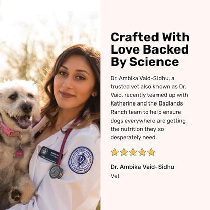 Superfood Complete, Air-Dried Adult Dog Food - High Protein, Zero Fillers, Superfood Nutrition by Katherine Heigl (64 oz., Wild Fish and Turkey Formula)