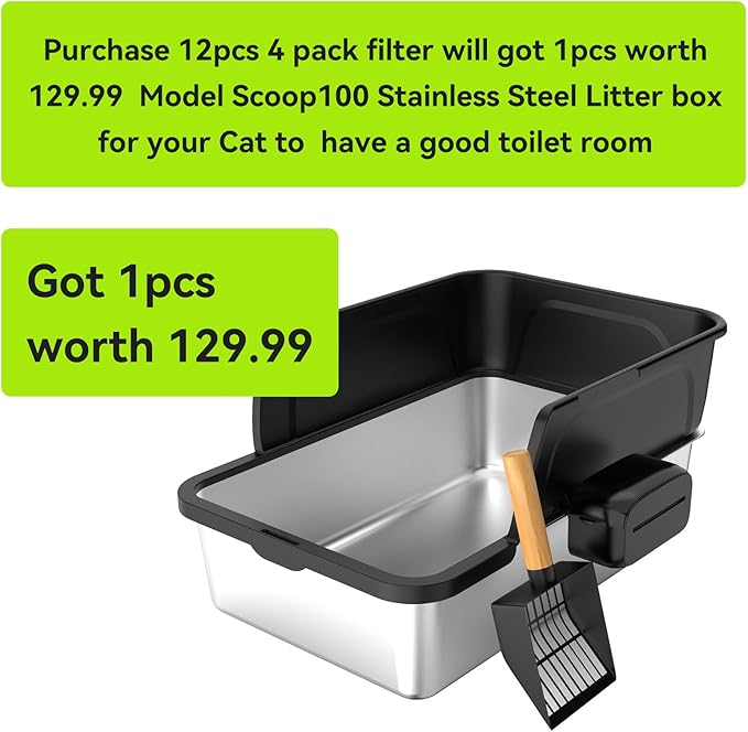 Dog Water Fountain 8 Pack Filters, 9L/2.4 Gallon Pet Fountain, Ultra Quiet