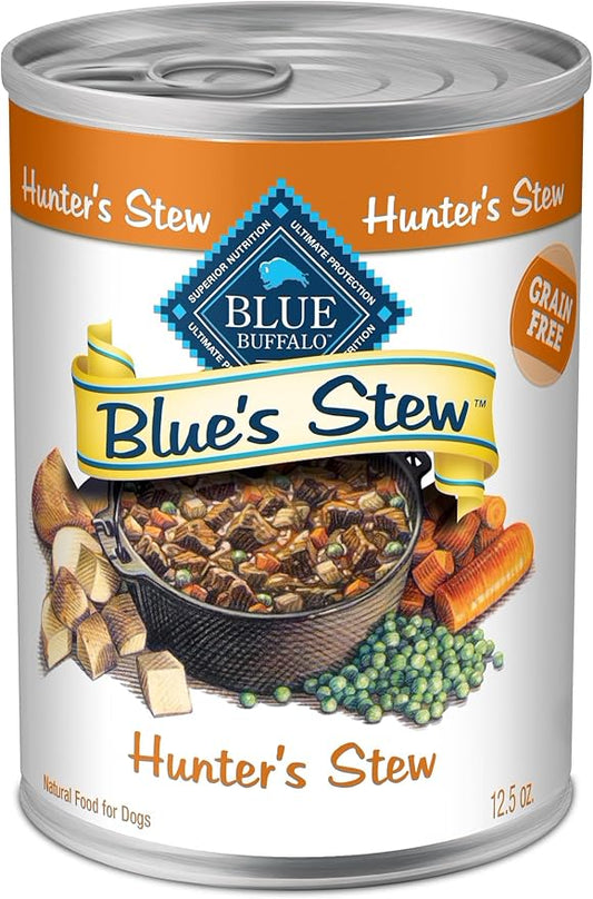 [Blue Buffalo] Hunter's Stew 12.5 oz cans (Pack of 12)